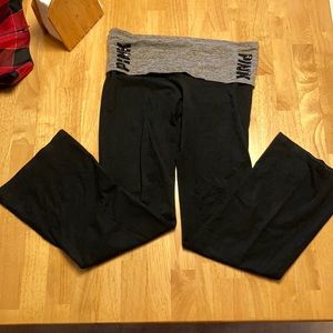 Pink yoga pants women’s large